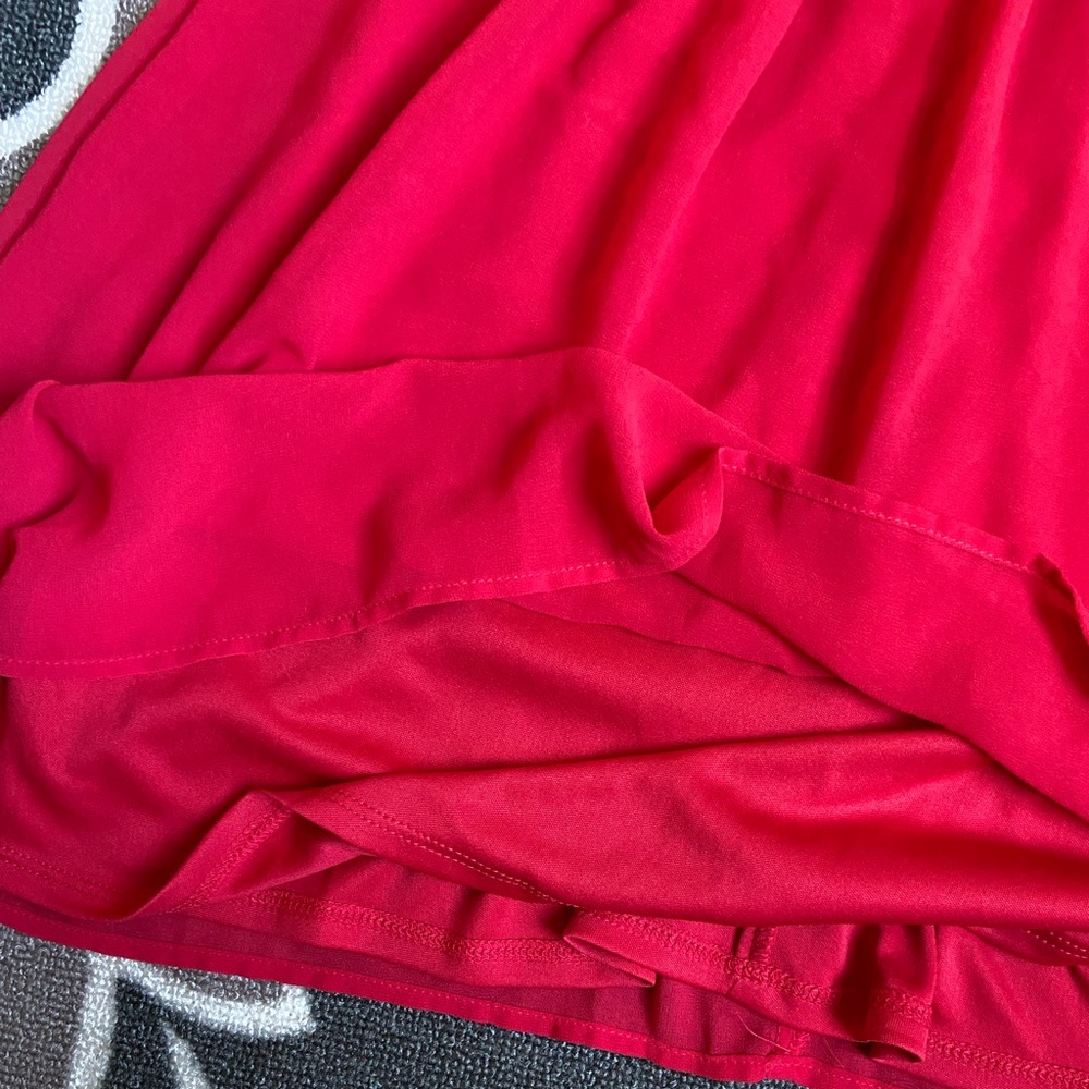 Red Mini Dress - Picture 4 of 5